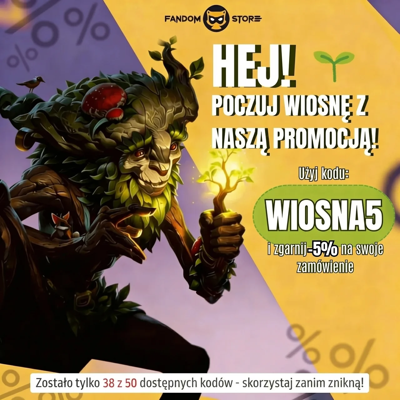 Losujemy kody z okazji rozpoczęcia Wiosny 2026